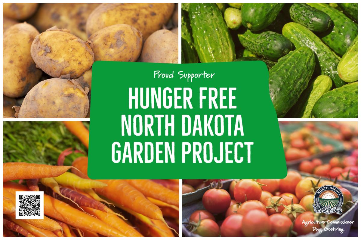 Hunger Free ND Garden Project North Dakota Department of Agriculture